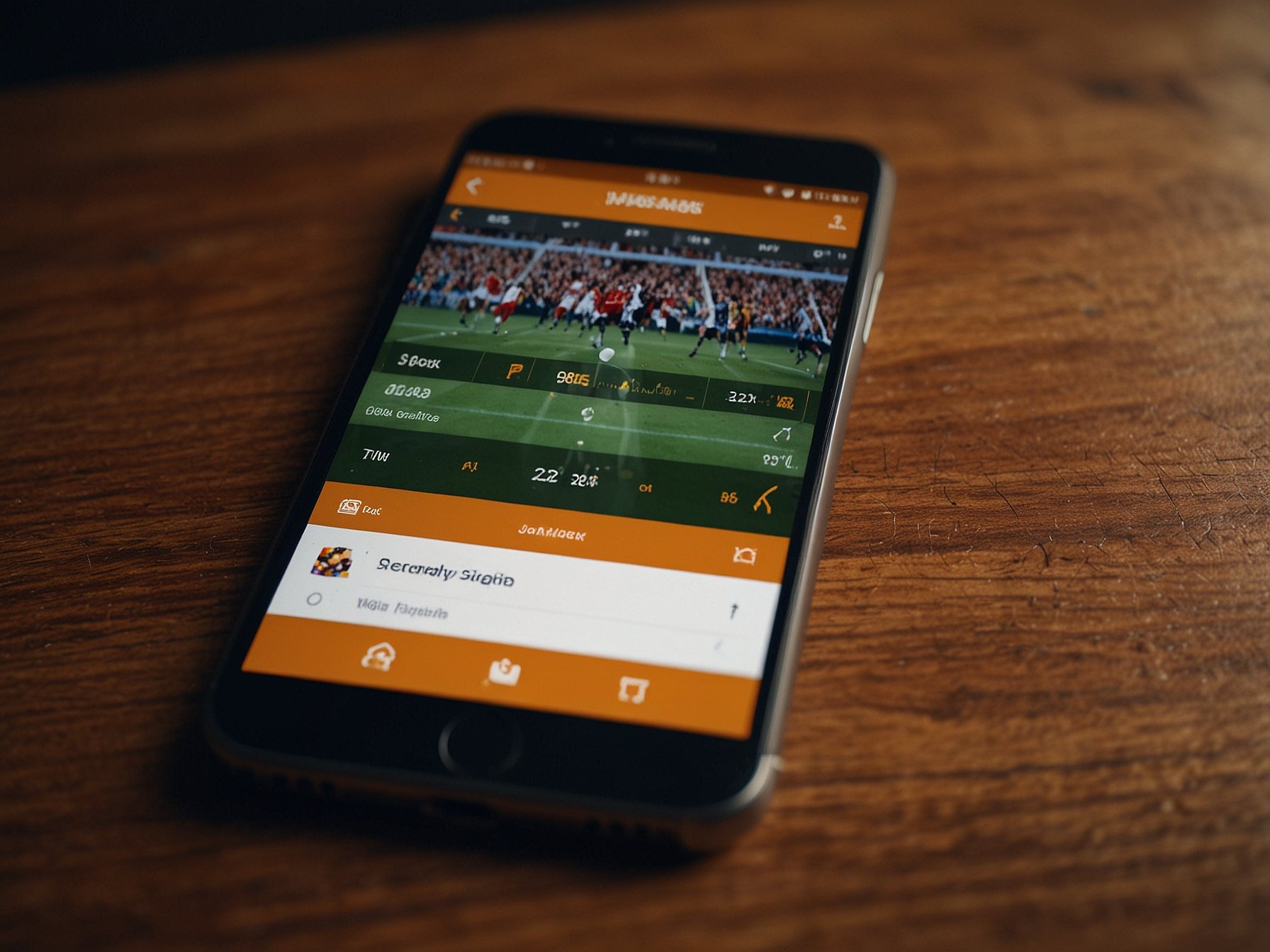 Mobile App Ansicht
