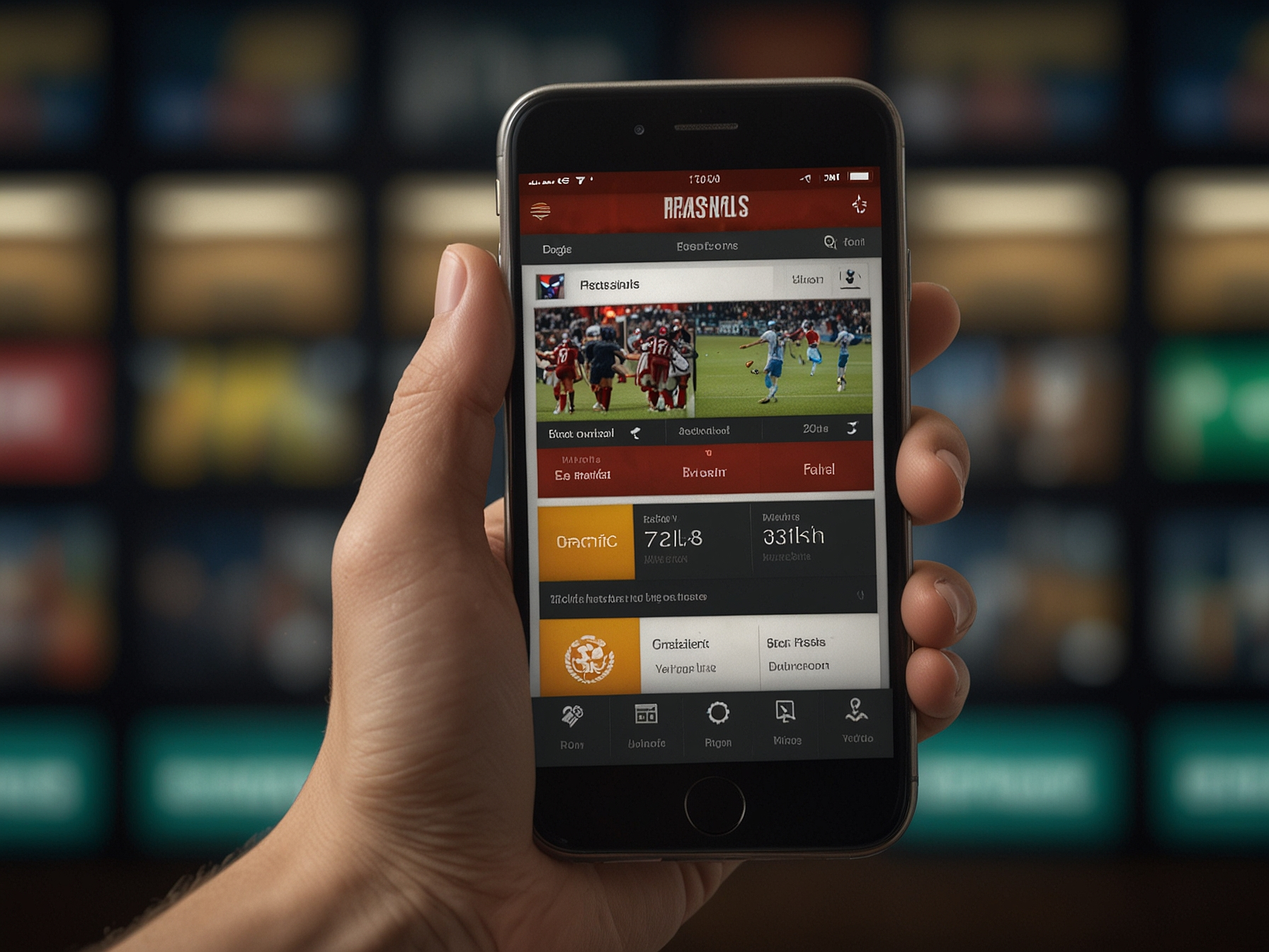 Mobile Webseite Ansicht